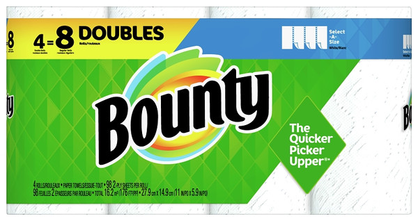 Bounty 66575 Paper Towel, 2-Ply [SKU: ORG1311877]