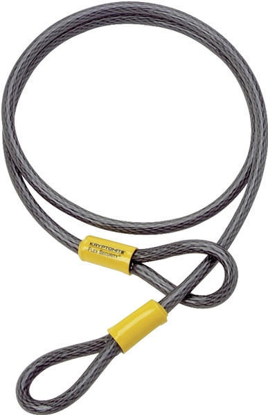 Schlage 999256 Flexible Cable Lock, 3/8 in Dia Shackle, Steel Body [SKU: ORG0425249]