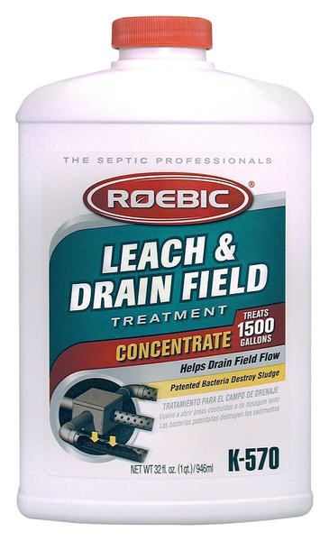 ROEBIC K-570 Leach and Drain Field Opener, Liquid, Clear, 1 qt [SKU: ORG9342551]