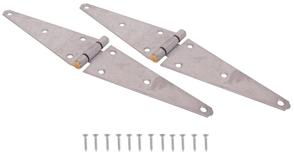 ProSource HSH-G08-C2PS Strap Hinge, 2.8 mm Thick Leaf, Steel, 180 Range of Motion [SKU: ORG0565861]
