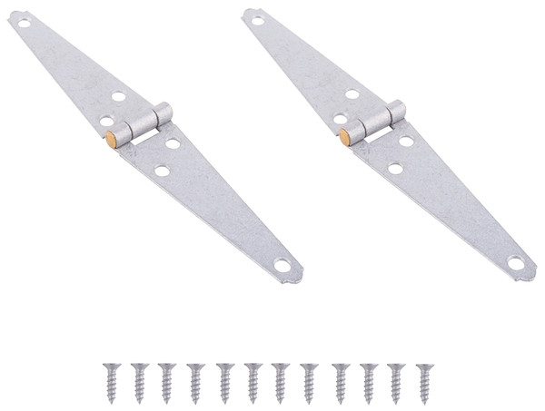 ProSource LSH-G04-C2PS Strap Hinge, 1.4 mm Thick Leaf, Steel, 180 Range of Motion [SKU: ORG0502765]