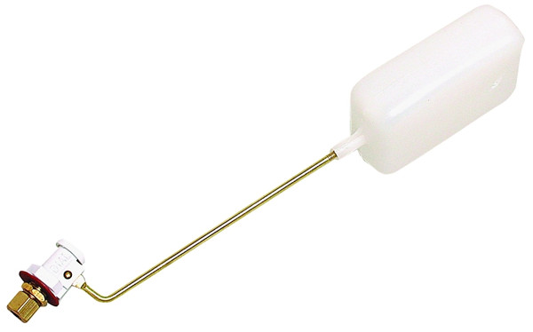 Dial 4101 Float Valve, Polypropylene, White, For: Evaporative Cooler Purge Systems [SKU: ORG7528003]