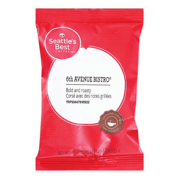 Premeasured Coffee Packs, 6th Avenue Bistro, 2 oz Packet, 18/Box [SKU: SEA11008560]