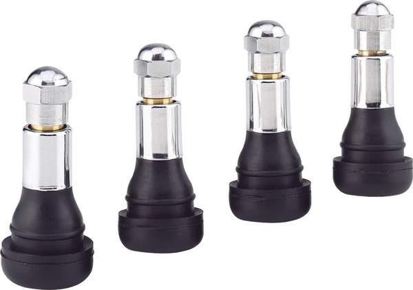 GENUINE VICTOR M4134 Tire Valve, Rubber, Chrome [SKU: ORG1284975]