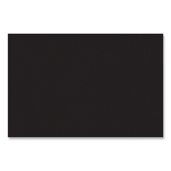 SunWorks Construction Paper, 50 lb Text Weight, 24 x 36, Black, 50/Pack [SKU: PAC6323]