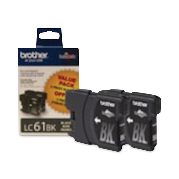 LC612PKS Innobella Ink, 450 Page-Yield, Black, 2/Pack [SKU: BRTLC612PKS]