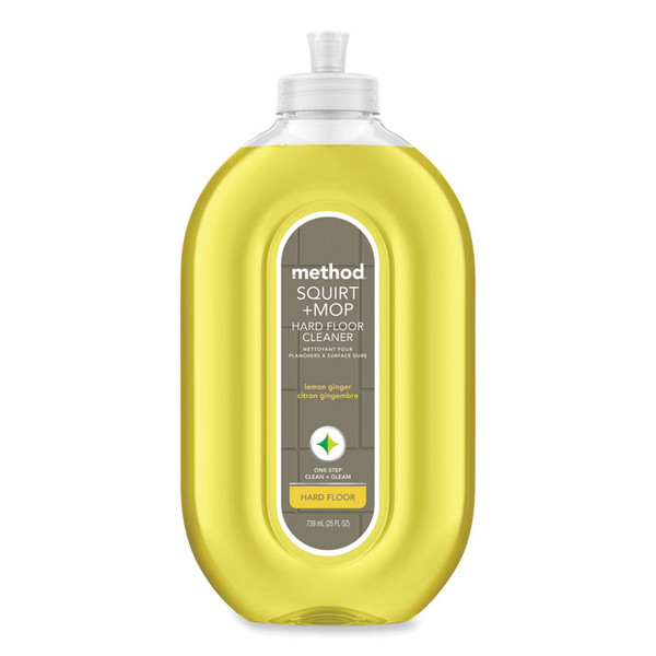 Squirt + Mop Hard Floor Cleaner, 25 oz Spray Bottle, Lemon Ginger, 6/Carton [SKU: MTH00563CT]