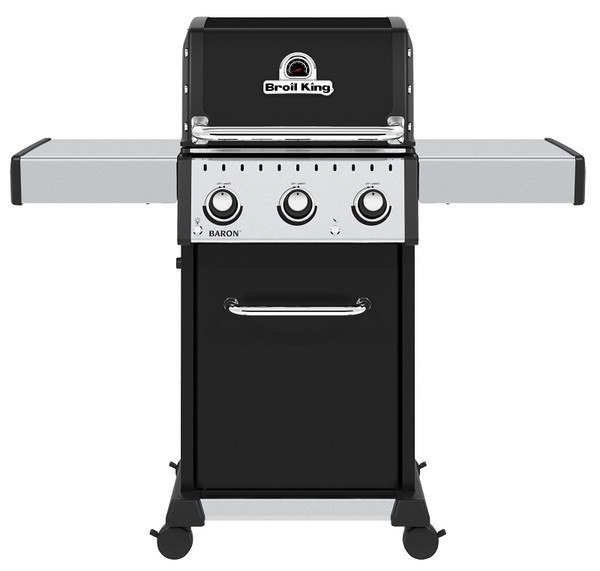 Broil King Baron 320 PRO 874214 Gas Grill, 32,000 Btu/hr, Liquid Propane, 5-Burner, Side Shelf Included: Yes [SKU: ORG4706925]
