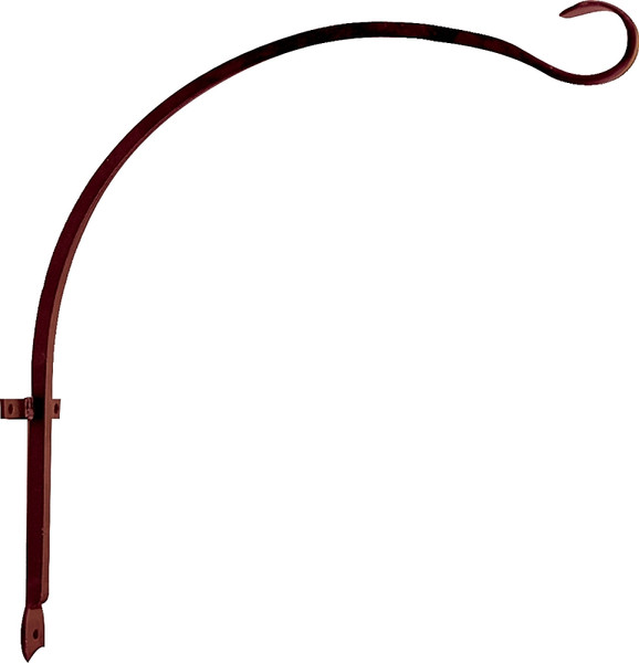 Landscapers Select GB-3040 Hanging Plant Hook, 16 in L, Steel, Hammered Bronze, Wall Mount Mounting [SKU: ORG5495205]