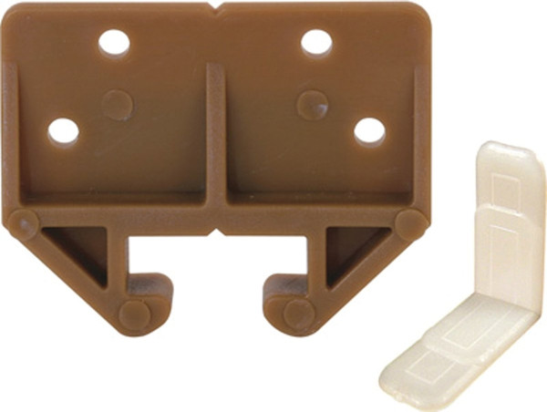 Prime-Line R 7084 Drawer Track Guide Kit, Plastic, Brown [SKU: ORG1929991]