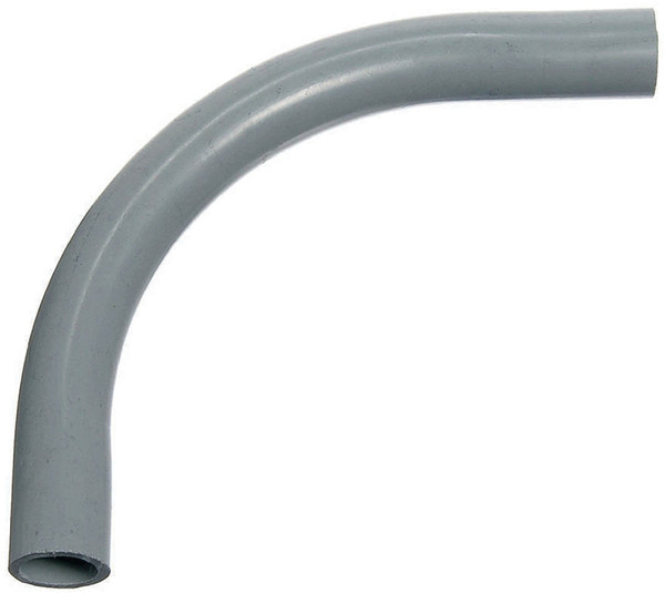 Carlon UB9AJ-CAR Conduit Elbow, 90 deg Angle, PVC, Gray [SKU: ORG6553754]