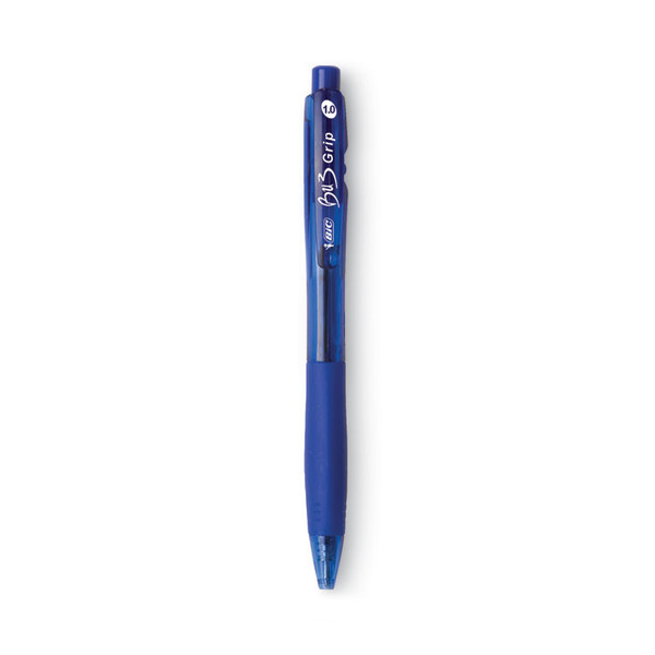 BU3 Ballpoint Pen, Retractable, Bold 1 mm, Blue Ink, Blue Barrel, Dozen [SKU: BICBU311BE]