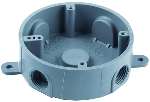 Carlon E365DR T-Box, 5 -Outlet, PVC [SKU: ORG4698429]