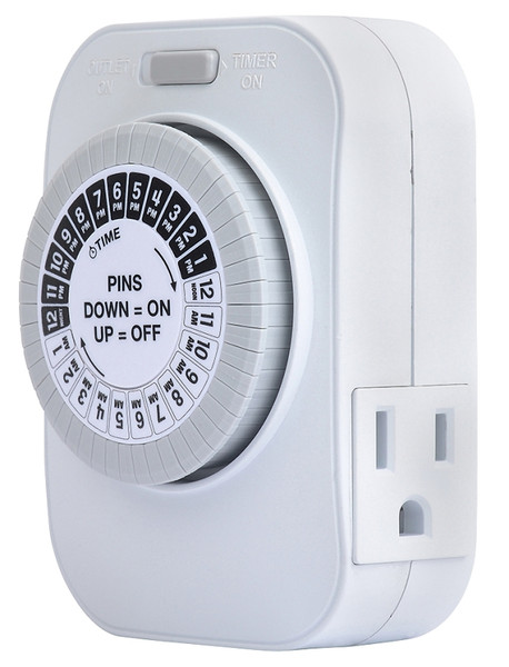 AmerTac TM1609DHB Daily Timer, 15 A [SKU: ORG7231301]