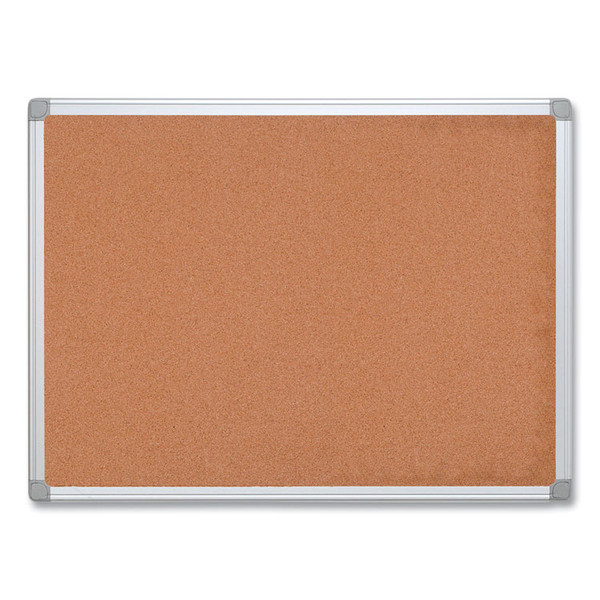 Earth Cork Board, 18x24, Aluminum Frame [SKU: BVCCA021790]