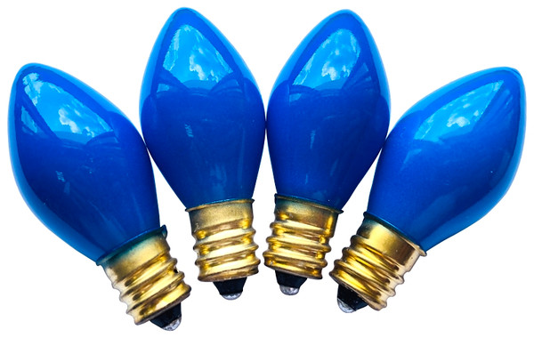 Hometown Holidays 16230 Light Bulb, 170 W, Copper Base Lamp Base, Tungsten Lamp, Blue Light, 3000 hr Average Life [SKU: ORG9930355]
