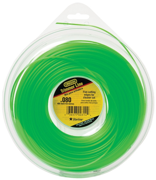Oregon 619772/37585 Trimmer Line, 0.08 in Dia, 405 ft L, Co-Polymer [SKU: ORG6961205]