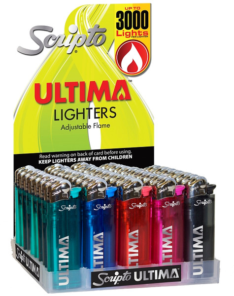 CALICO BRANDS LD18L-50/ULTM Lighter Assortment with Display [SKU: ORG3526118]