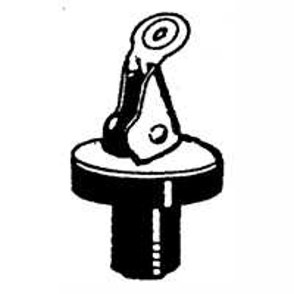 US Hardware M-192C Bailer Plug, Neoprene, For: 3/8 in Dia Livewell or Baitwell Drain [SKU: ORG6015218]