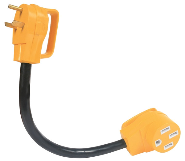 PowerGrip 55183 Dogbone Adapter, 50 A Female, 30 A Male, 125 V, Male, Female [SKU: ORG3343407]