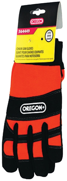 Oregon 564449 Safety Gloves, L, Knit Wrist Cuff, Leather [SKU: ORG8854432]