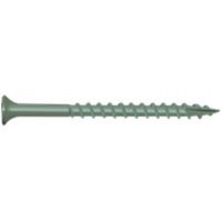 CAMO 0341204 Deck Screw, #10 Thread, 4 in L, Bugle Head, Star Drive, Type 17 Slash Point, Carbon Steel, ProTech-Coated [SKU: ORG6189401]