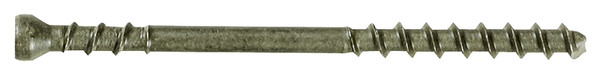 CAMO 345128 Deck Screw, #7 Thread, 1-7/8 in L, Trim Head, Star Drive, Carbon Steel, ProTech-Coated [SKU: ORG3736758]