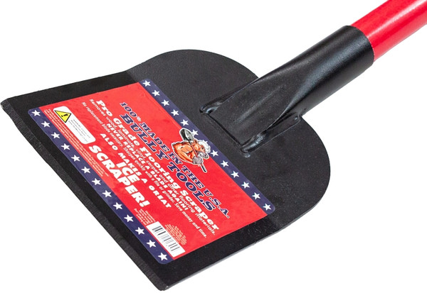 BULLY Tools 91300 Flooring Scraper, Steel Blade, Rubber Grip Handle, Fiberglass Handle [SKU: ORG7775331]