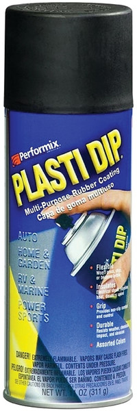 PLASTIC CTNG RUBBRZD BLK 11 OZ [SKU: ORG1602705]