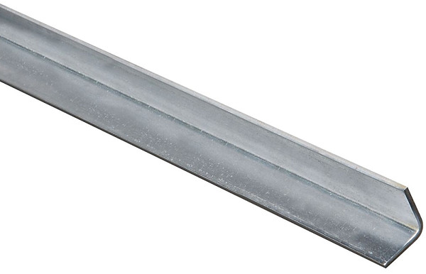 Stanley Hardware 4010BC Series N179-929 Angle Stock, 1 in L Leg, 36 in L, 0.12 in Thick, Steel, Galvanized [SKU: ORG5546916]