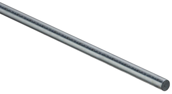 Stanley Hardware 4005BC Series N179-796 Rod, 7/16 in Dia, 36 in L, Steel, Zinc [SKU: ORG5524095]