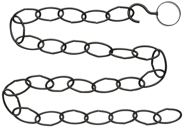 National Hardware V2660 Series N275-057 Extender Chain Kit, 36 in L, Steel, Black [SKU: ORG7180649]