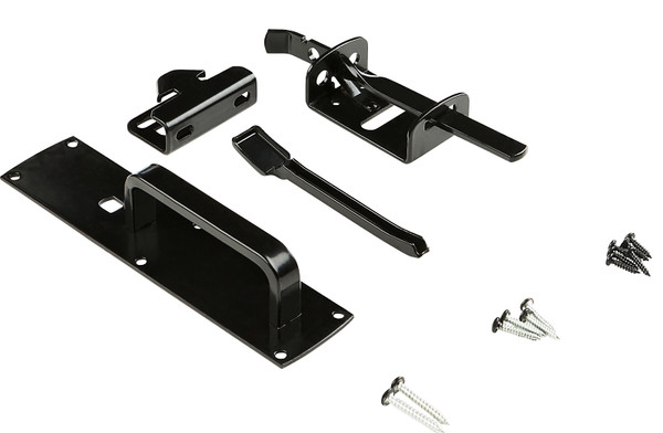 National Hardware V1394 N109-050 Gate Thumb Latch, Black [SKU: ORG7453426]