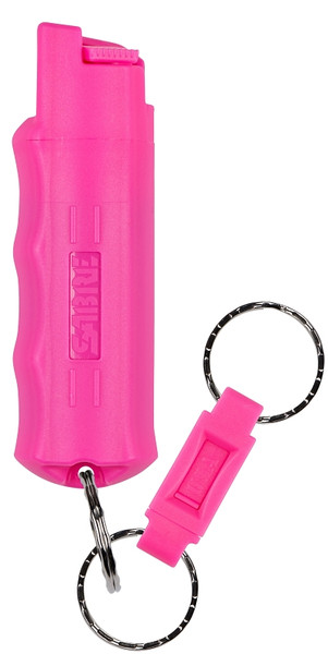 Sabre HC-NBCF-02 Key Case Pepper Spray with Quick Release Key Ring, Liquid, Pink, Pungent, 0.54 oz [SKU: ORG4952750]