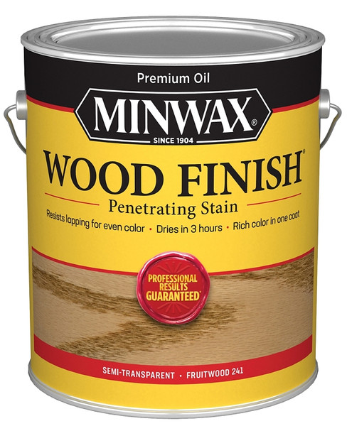Minwax Wood Finish 710800000 Wood Stain, Fruitwood, Liquid, 1 gal, Can [SKU: ORG1414077]