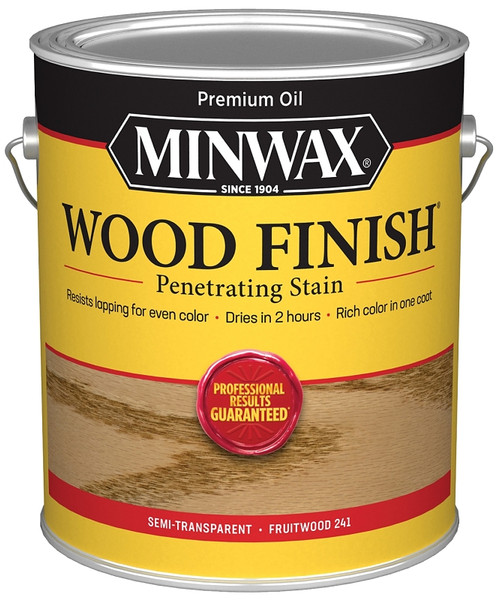 Minwax Wood Finish 71010000 Wood Stain, Fruitwood, Liquid, 1 gal, Can [SKU: ORG8969610]