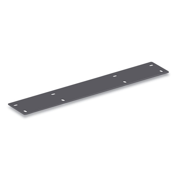 Mod Flat Bracket to Join 24"d Worksurfaces to 30"d Worksurfaces to Create an L-Station, Graphite [SKU: HONPLFB24]