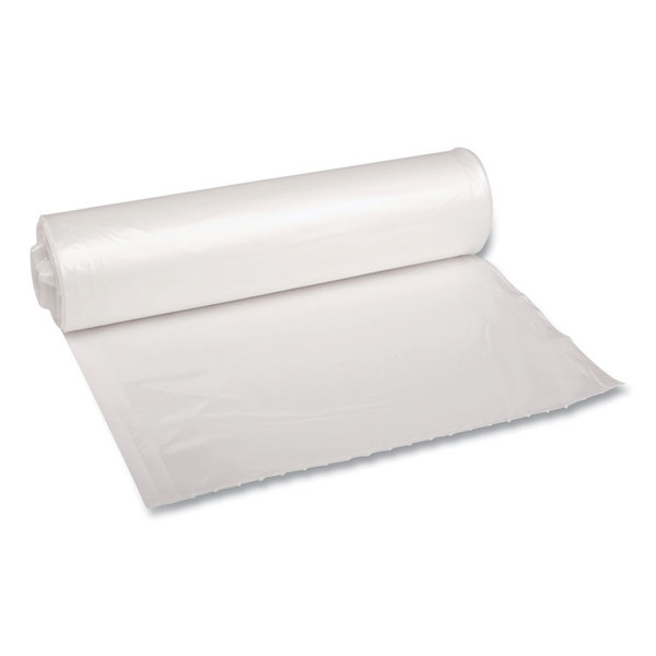 Low Density Repro Can Liners, 33 gal, 1.4 mil, 33" x 39", Clear, 10 Bags/Roll, 10 Rolls/Carton [SKU: BWK534]