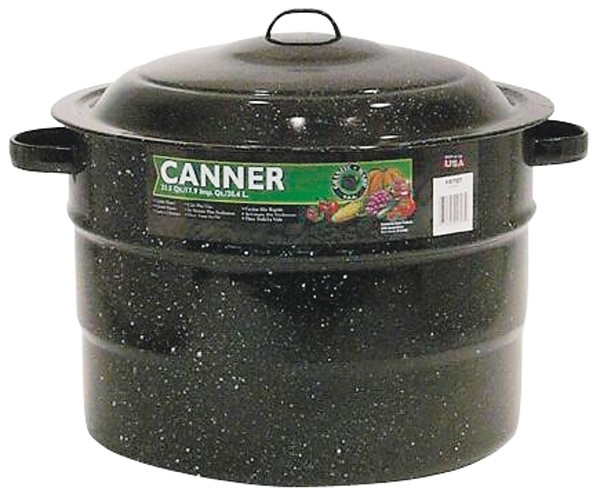 Granite Ware F0707-2 Canner, 21.5 qt Capacity, Steel, Porcelain Enamel-Coated [SKU: ORG8995102]