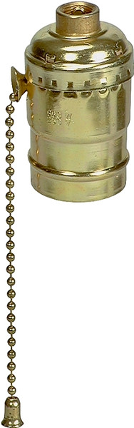 Eaton Cooper Wiring 980ABD-BOX Lamp Holder, 250 VAC, 660 W, Aluminum Contact, Brass [SKU: ORG4352290]