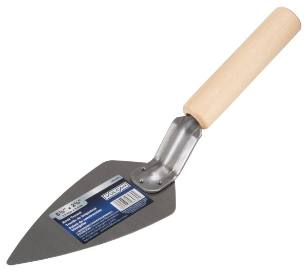 Vulcan PT-120243L Masonry Trowel, 5-3/8 in L Blade, 2.625 in W Blade, Comfort Grip Handle [SKU: ORG1881671]