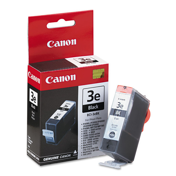 4479A230 (BCI-3E) Ink, 560 Page-Yield, Black [SKU: CNMBCI3EBK]