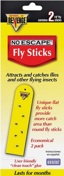 Bonide 46190 Fly Stick, Solid, 2 Pack [SKU: ORG7104201]