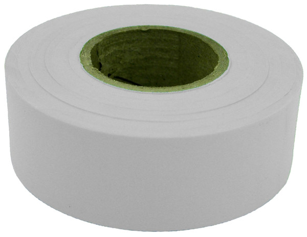 CH Hanson 17020 Flagging Tape, 300 ft L, 1-3/16 in W, White, Polyethylene [SKU: ORG5499496]
