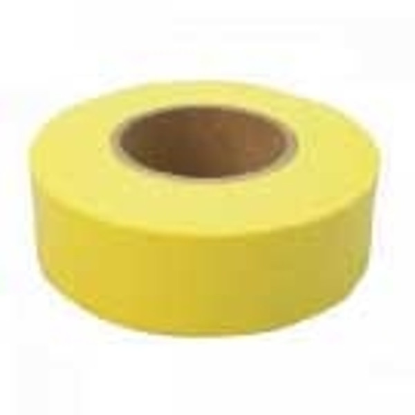 CH Hanson 17005 Flagging Tape, 150 ft L, 1-3/16 in W, Fluorescent Yellow, PVC [SKU: ORG5499488]