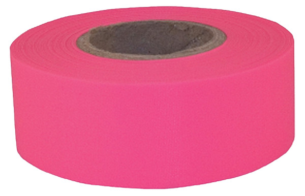 CH Hanson Sub-Zero Series 17006 Flagging Tape, 150 ft L, 1-3/16 in W, Fluorescent Pink, PVC [SKU: ORG5499553]