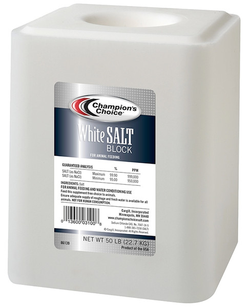 Champion's Choice 100012578 Salt Block, 50 lb [SKU: ORG0046714]