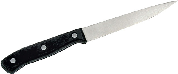 CHEF CRAFT 21667 Utility Knife, Stainless Steel Blade, Polyoxymethylene Handle, Black Handle [SKU: ORG0496976]