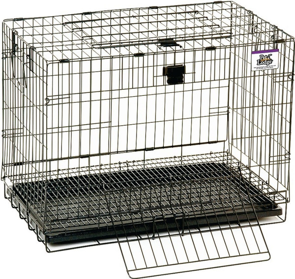 Pet Lodge 150903 Rabbit Cage, 16 in W, 25 in D, 19 in H, Metal/Plastic [SKU: ORG2222073]