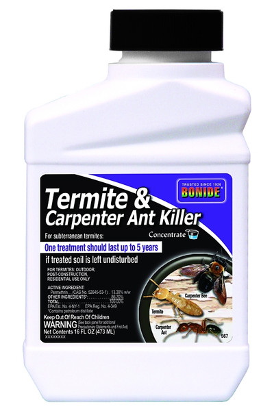 Bonide 567 Termite and Carpenter Ant Control, Liquid, 1 pt Bottle [SKU: ORG6846471]